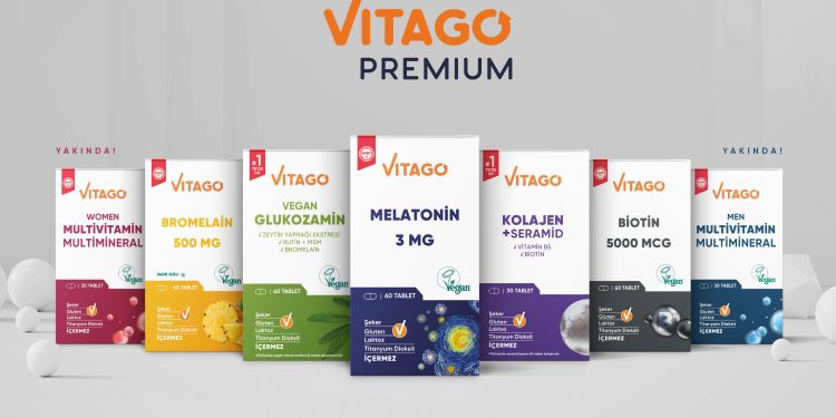 Vitago Premium Serisi Eczanelerde Raflara Çıktı