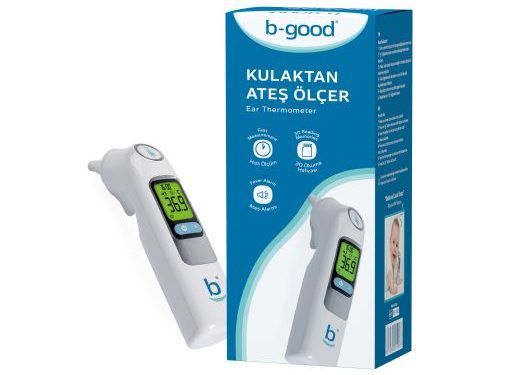 Hızlı ve Güvenilir Sonuç: b-good Kulaktan Ateş Ölçer