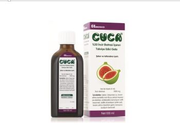 İncir Ekstresi İçeren Takviye Edici Gıda Cuca yeniden eczanelerde