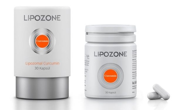 Yüksek emilimli kurkumin takviyesi Lipozone Curcumin