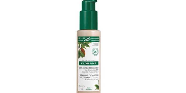 Klorane Cupuaçu Özü ve Hyalunorik Asit İçeren Saç Onarıcı CICA Serumla Sağlıklı Saçlar