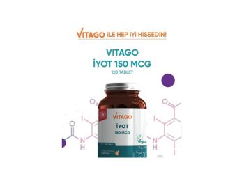 Vitago Premium Serisinin Yeni Üyesi: Vegan İyot Tablet