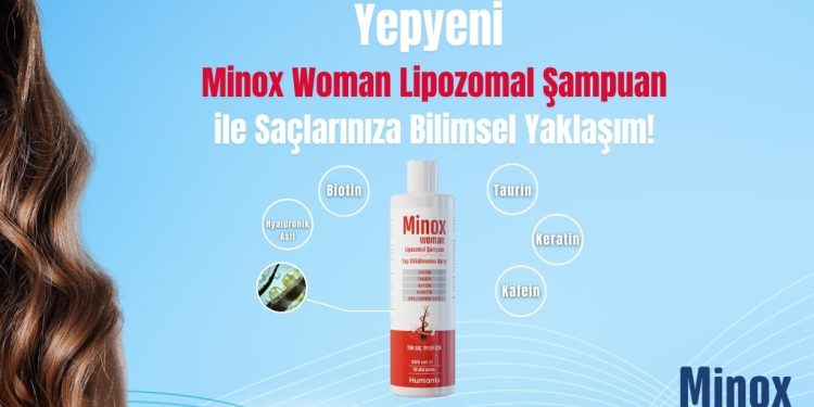 YEPYENİ MİNOX WOMAN LİPOZOMAL ŞAMPUAN İLE TANIŞIN!